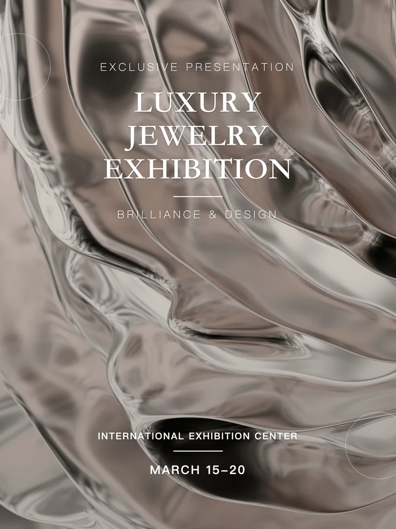 Exhibition Poster design example