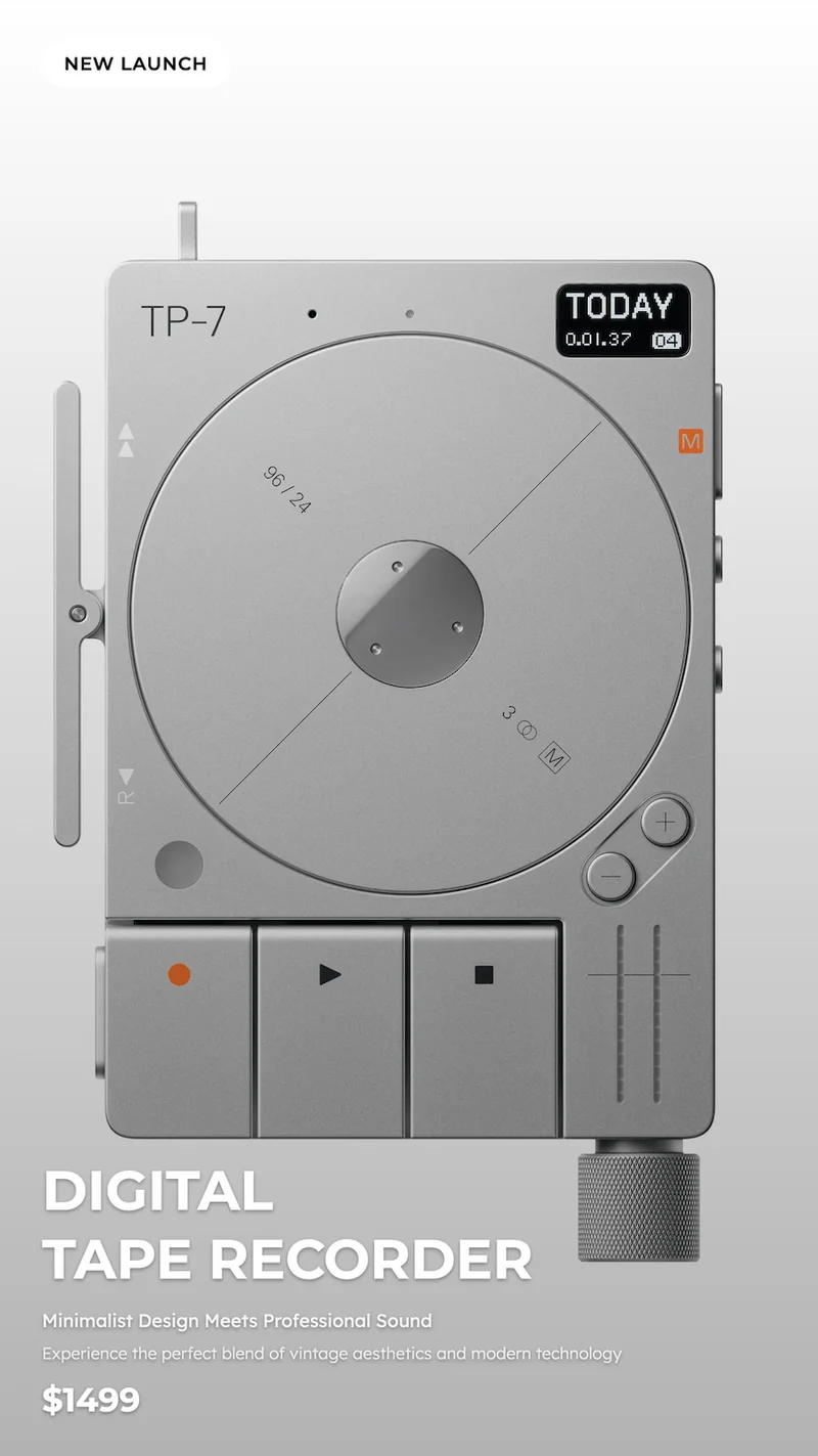 Product Promotion design example
